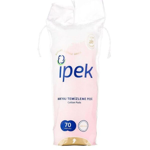 پد سکه ای آرایش پاک کن ایپک ipek - بسته 70 عددی